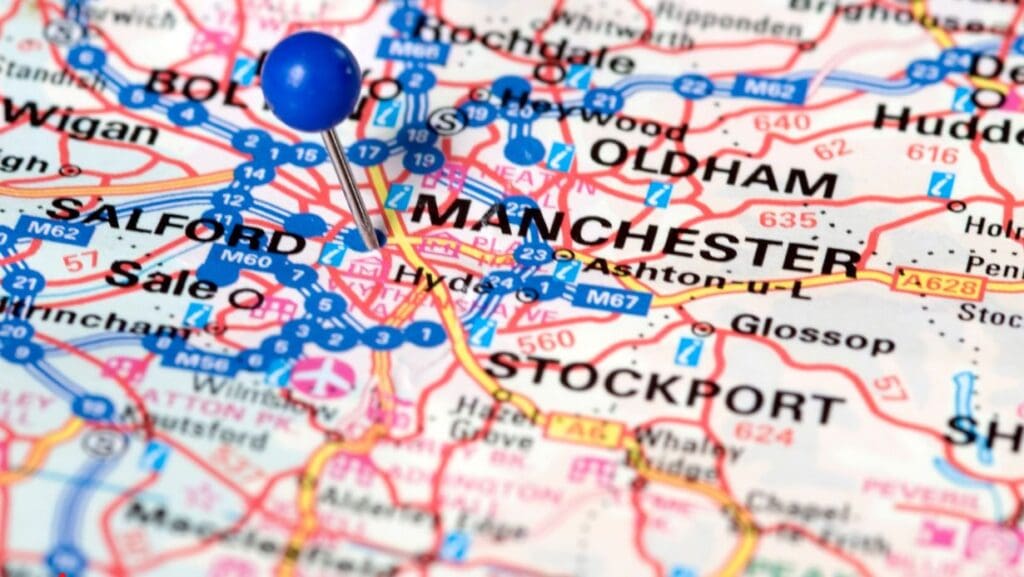 Self storage near me manchester stockport map